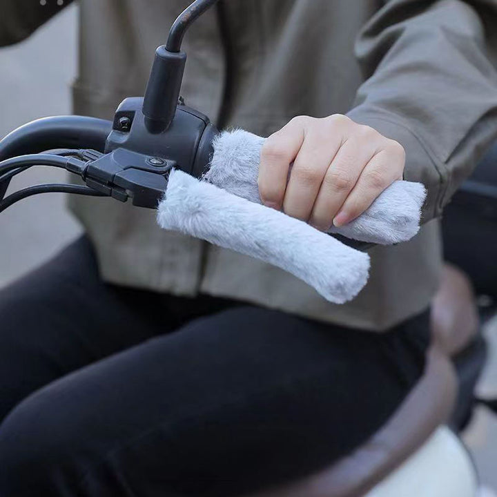 Motorcycle Handlebar Fur Covers