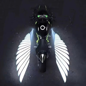 Motorcycle Angel Wings Projector Light