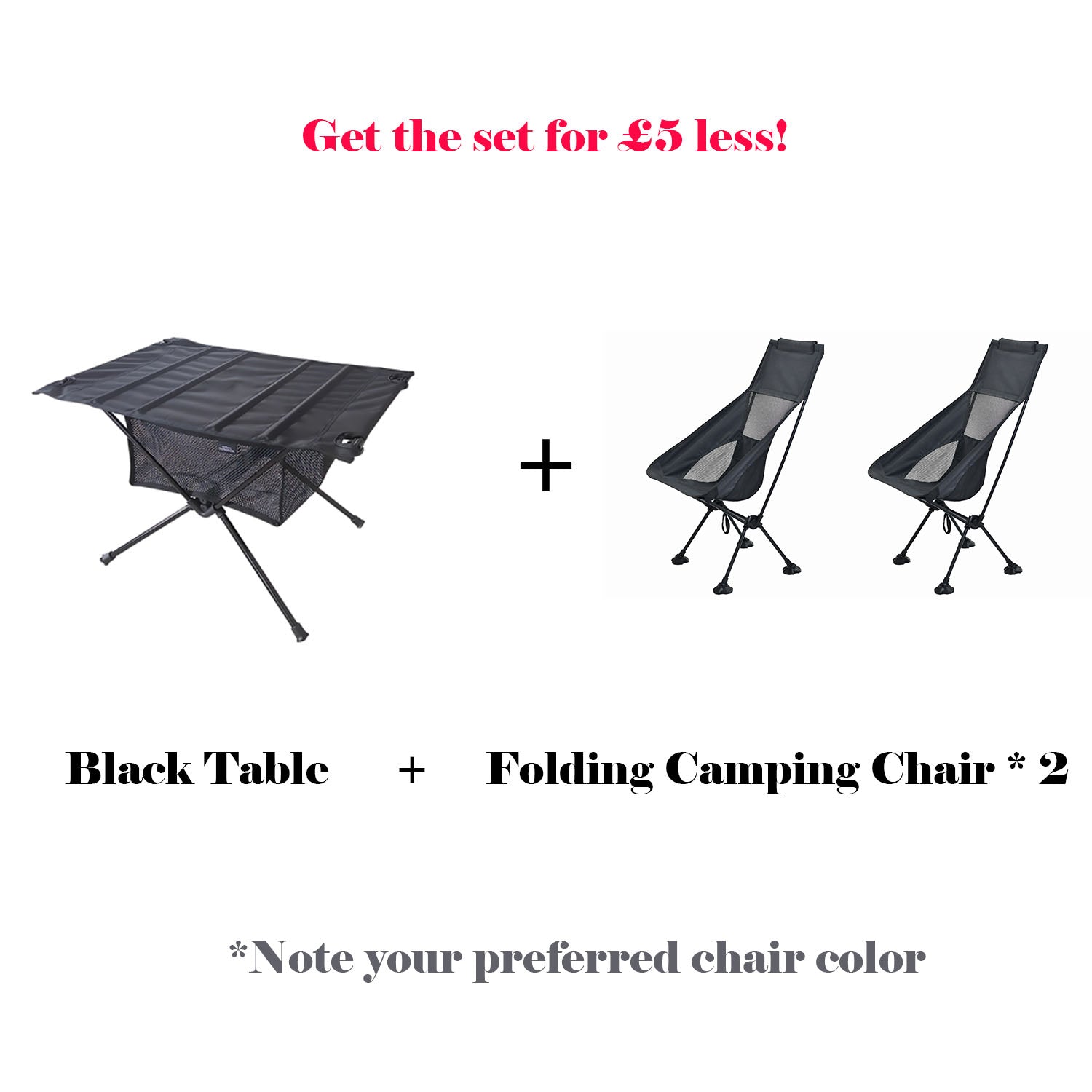 Motorcycle Camping Compact Table