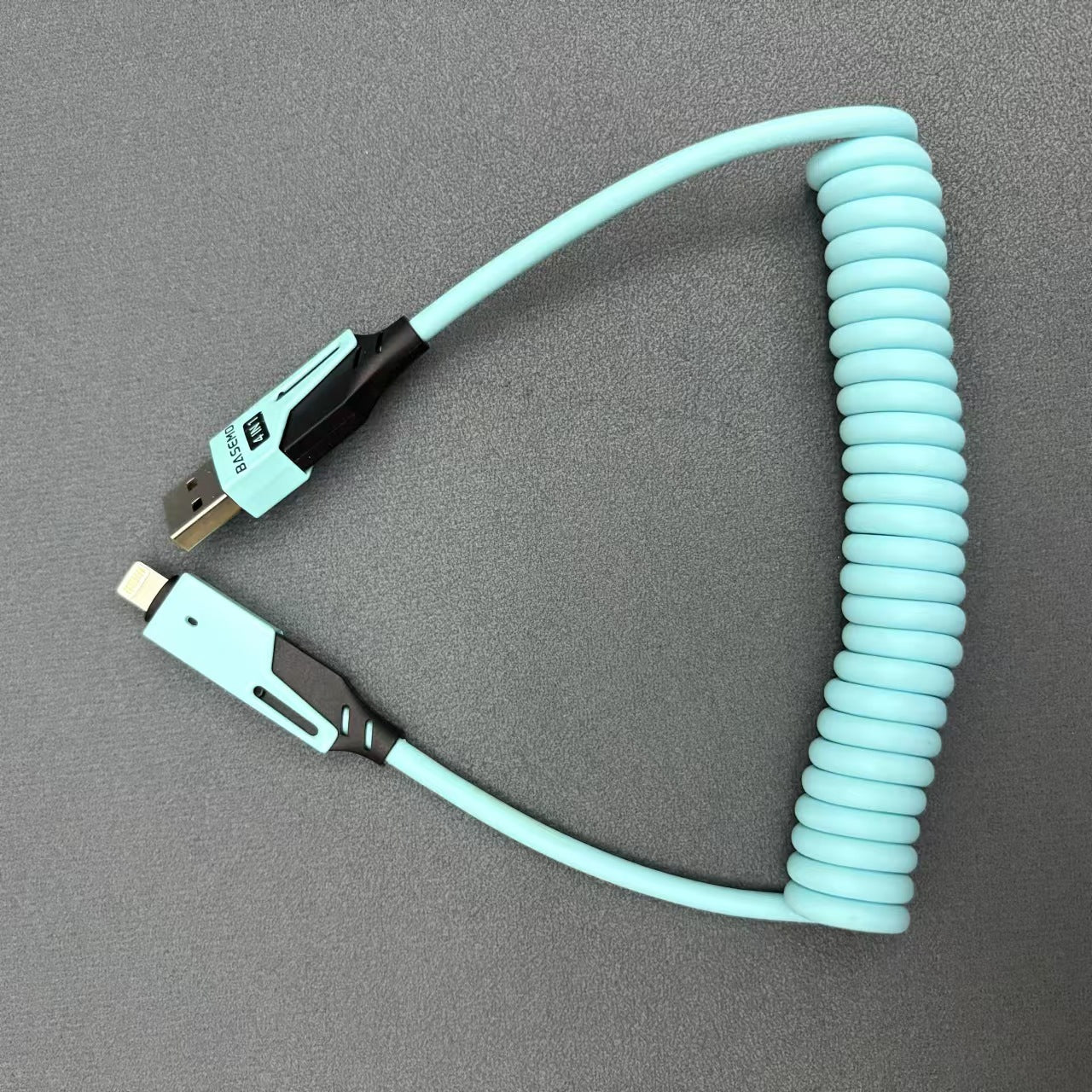 Motorcycle 4-in-1 Retractable Charging Cable