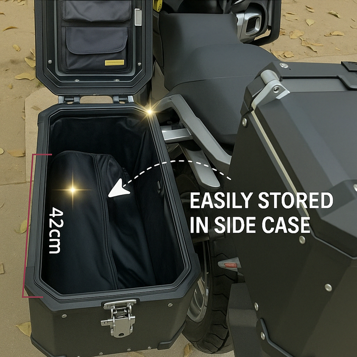 Motorcycle Camping Roll-Up Folding Table