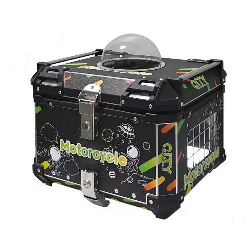 Motorcycle Pet Top case (Extra-Large Ventilation Port)