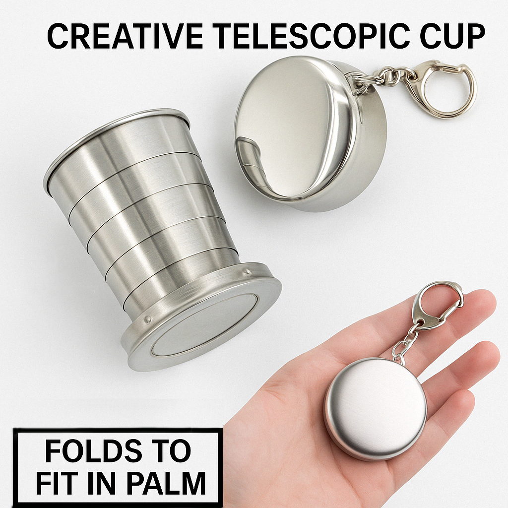 Camping Telescopic cup