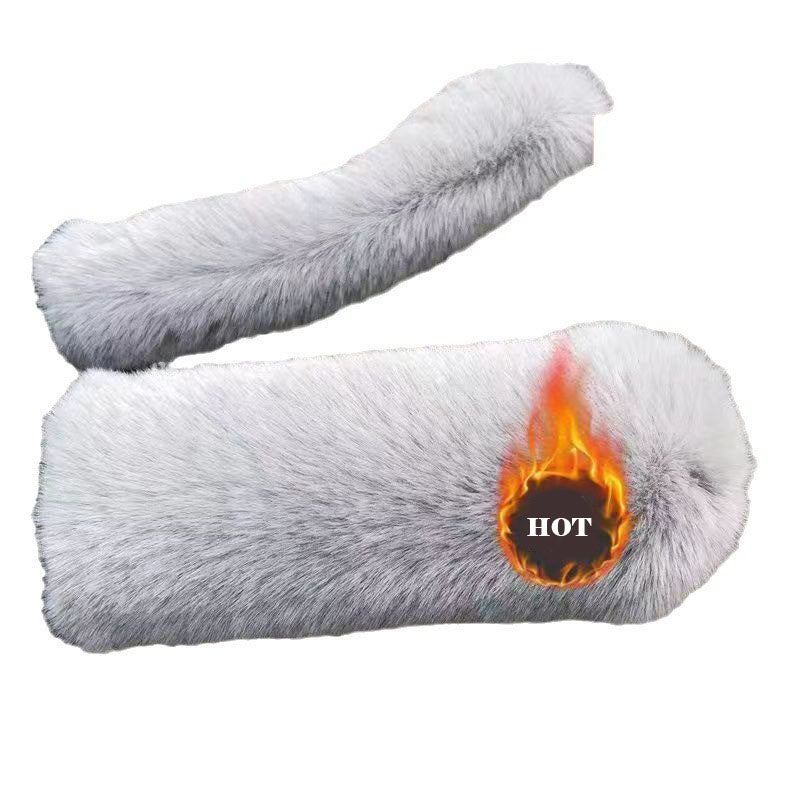 Motorcycle Handlebar Fur Covers