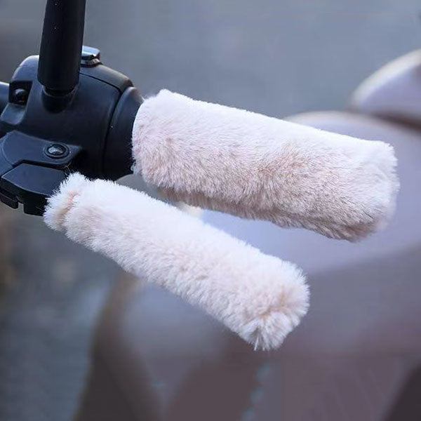 Motorcycle Handlebar Fur Covers