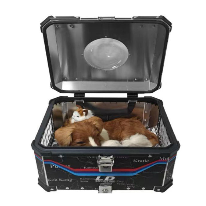 Motorcycle Pet Top case (Extra-Large Ventilation Port)