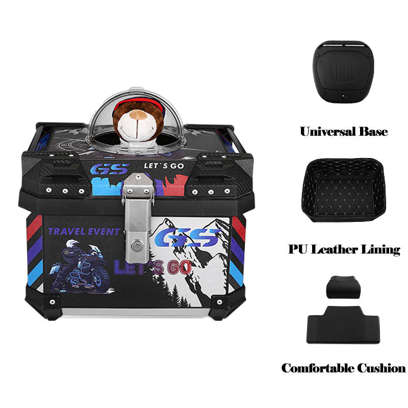 Motorcycle Pet Top case
