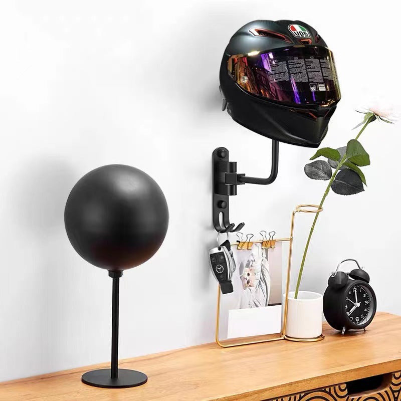 Motorcycle Helmet Rack