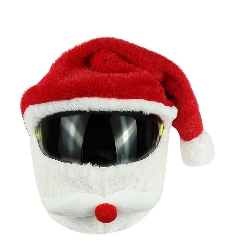 JY Motorcycle Helmet Cover - Christmas Hat