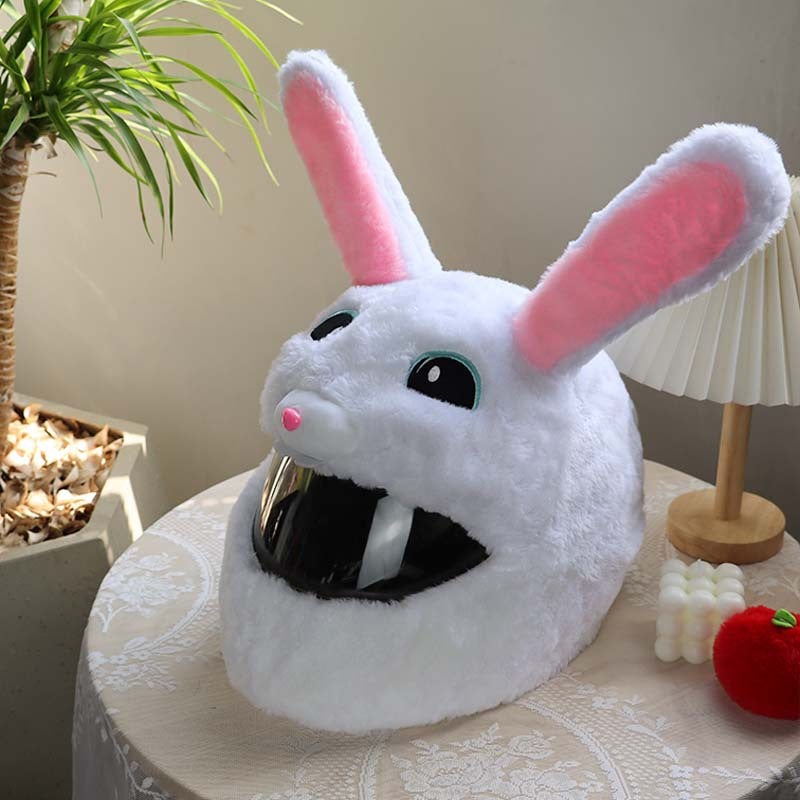 JY Motorcycle Helmet Cover - Bunny