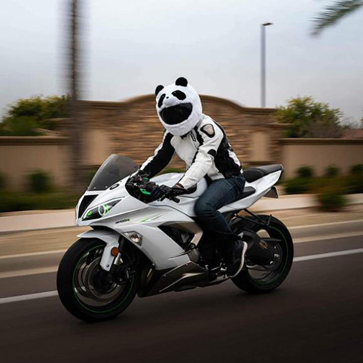 JY Motorcycle Helmet Cover - Panda