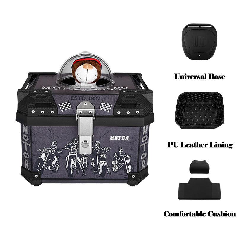 Motorcycle Pet Top case