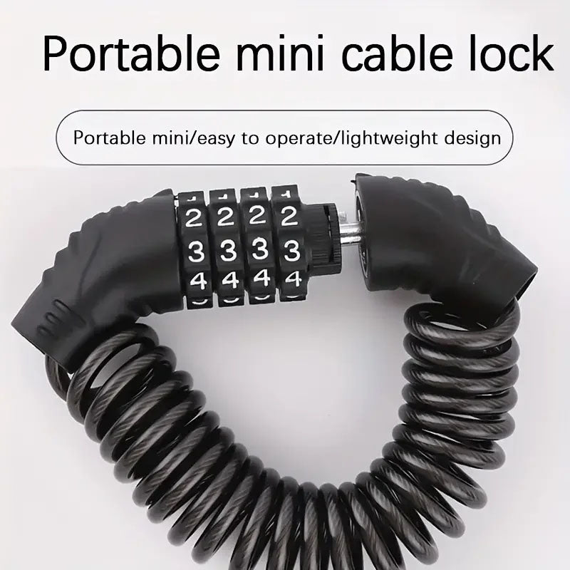 Motorcycle Helmet Lock