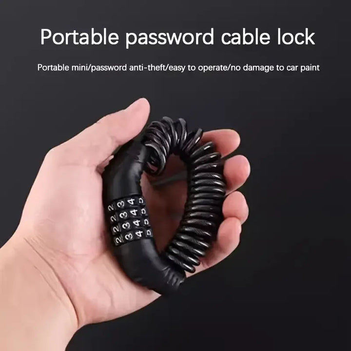 Motorcycle Helmet Lock