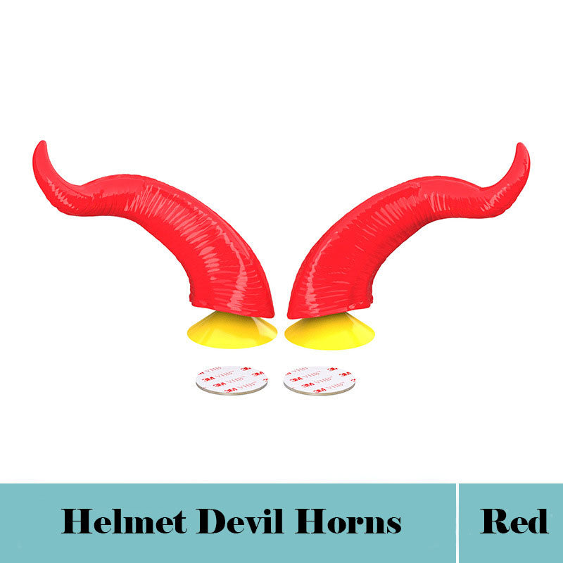 JY Motorcycle Helmet Bull Horns