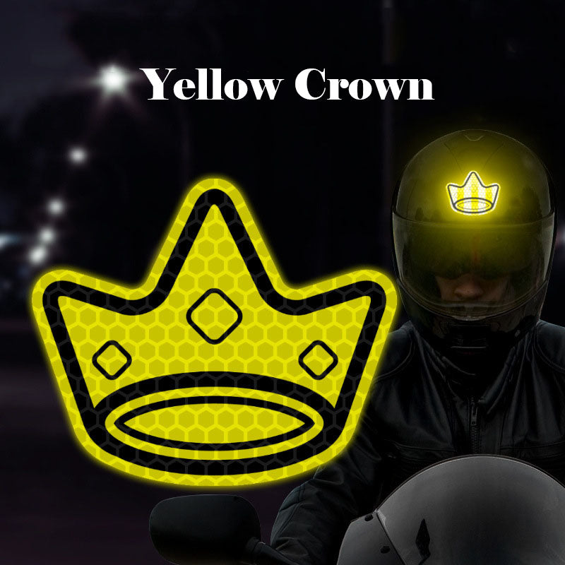 Motorcycle Helmet Reflective Sticker