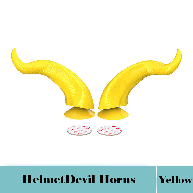 JY Motorcycle Helmet Bull Horns