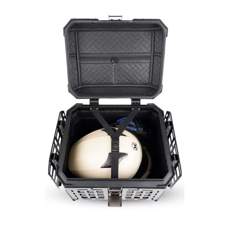 Motorcycle Multi-Functional Foldable Armored Top Case
