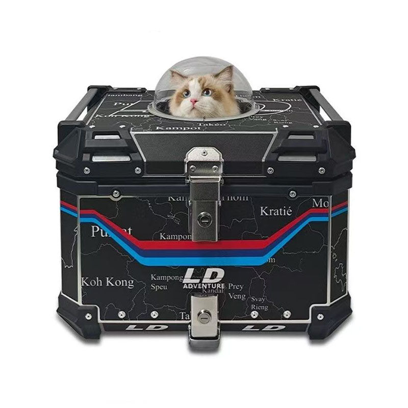 Motorcycle Pet Top case (Extra-Large Ventilation Port)