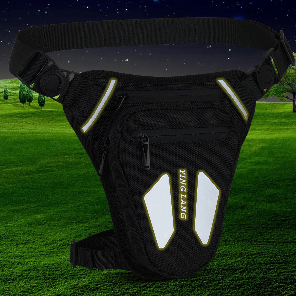 Motorcycle Reflective Leg Bag