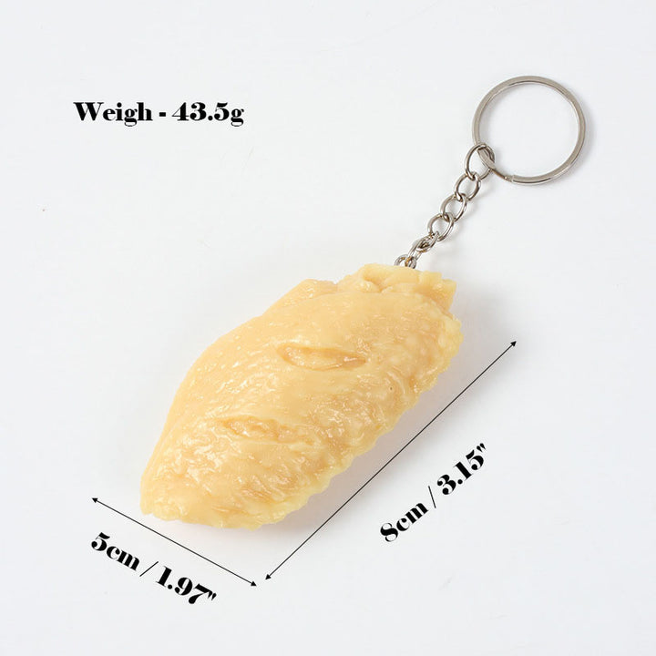 Motocycle Keychain - Crispy Fried Chicken Wing Mid-Joints