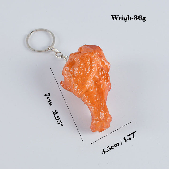 Motorcycle Keychain - New Orleans-Style Chicken Wingettes